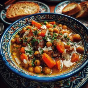 Best one pot Moroccan recipes to try including chicken tagine with chickpeas and olives, couscous with vegetables, chicken and rice bake, and vegan chickpea stew with warming spices
